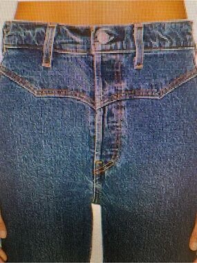 Levi's ribcage ankle western yoke jeans